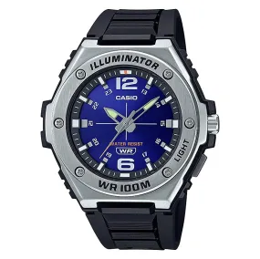 Casio Men's Watch Illuminator WR100M Blue MWA-100H-2AVDF