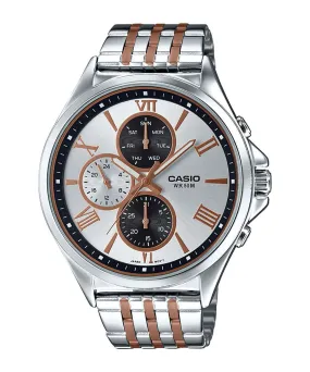 Casio MTP-E316RG-7A Two-toned Stainless Watch for Men