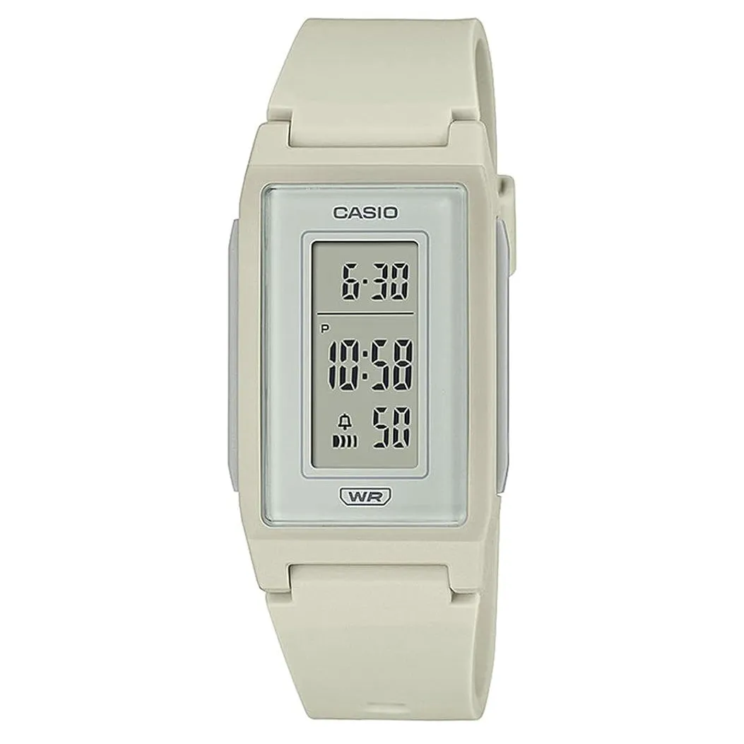 Casio Unisex Watch Pop Digital Natural White LF-10WH-8DF