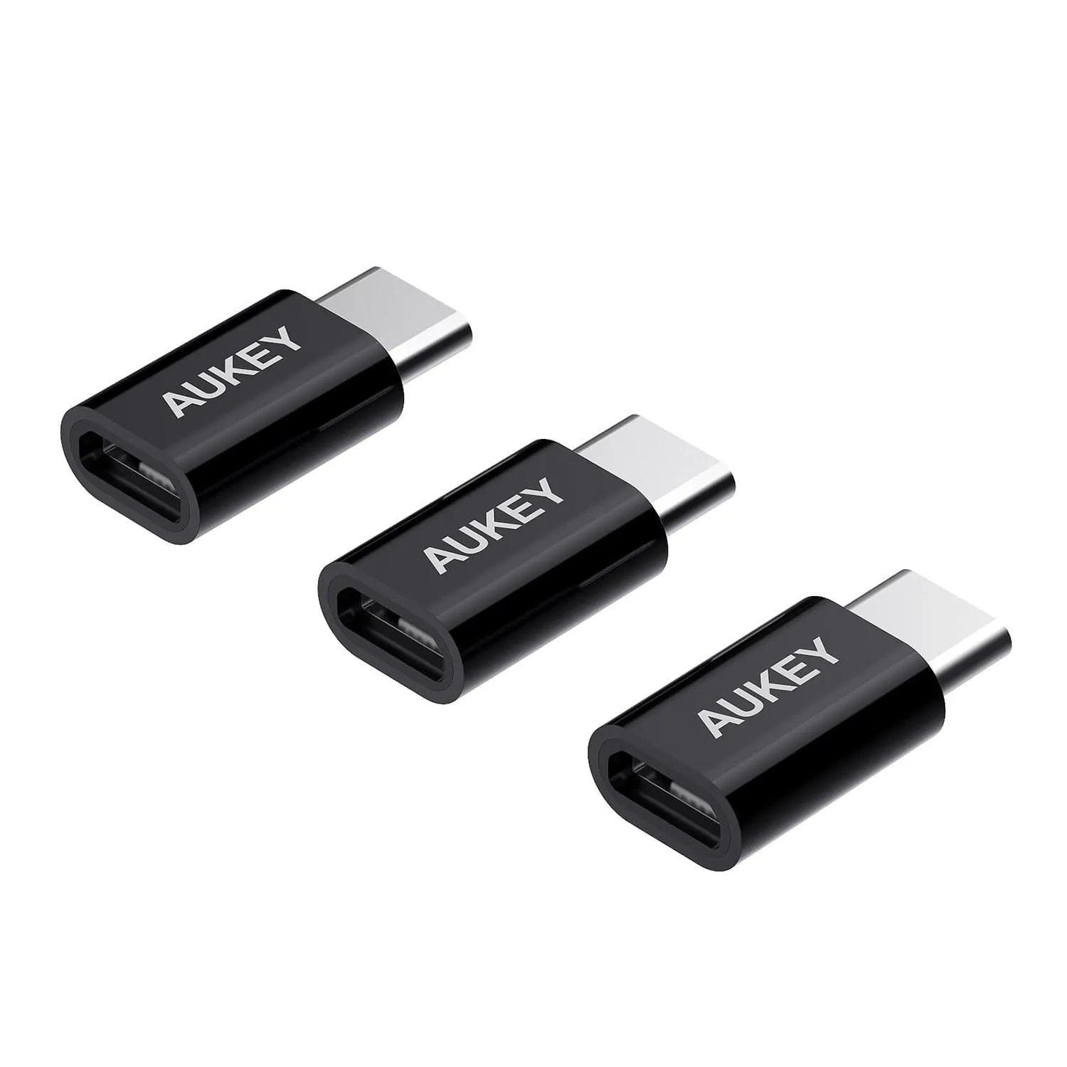 CB-A2X3 Micro USB to USB C Converter Adapter- 3 Pack