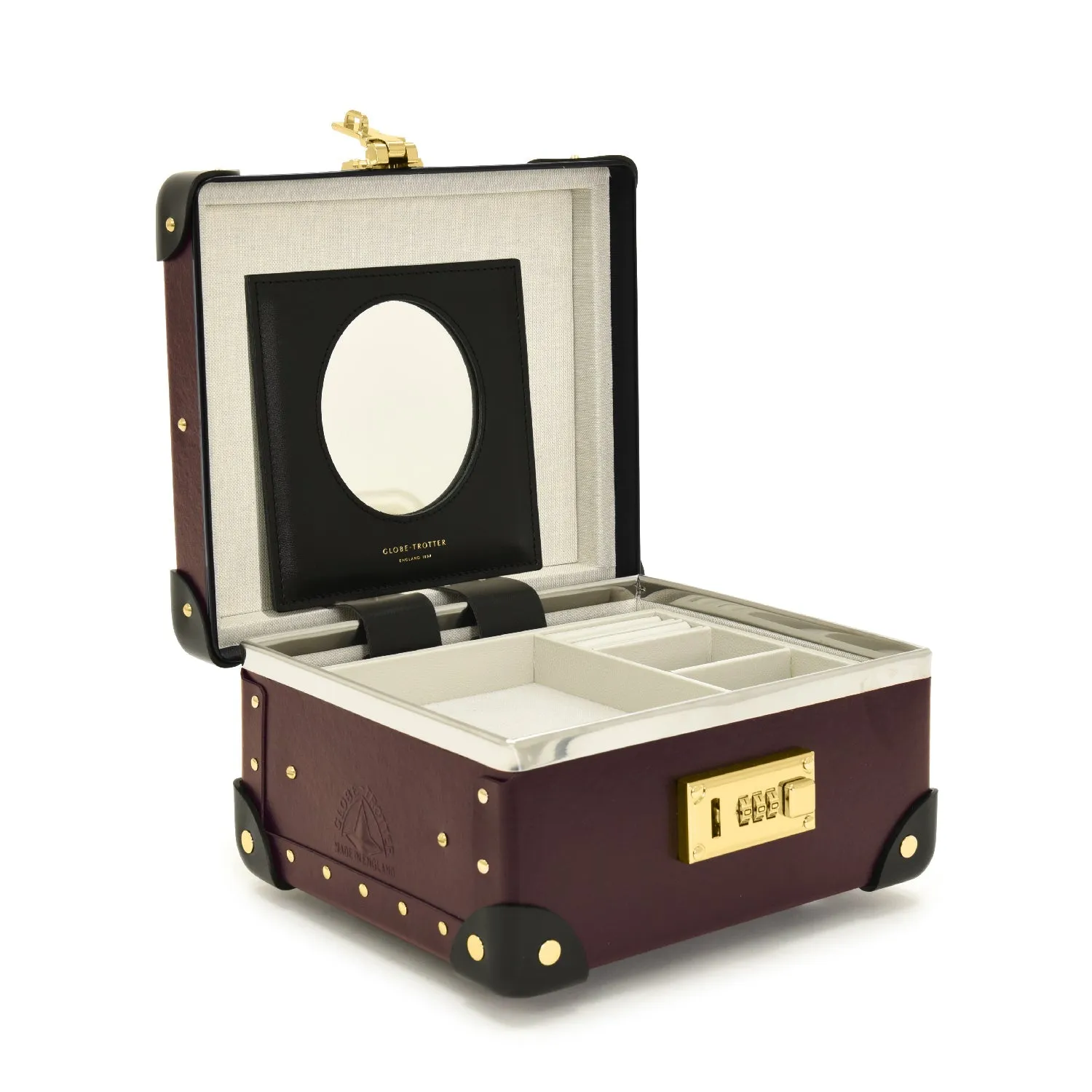 Centenary · Jewellery Case | Oxblood/Black