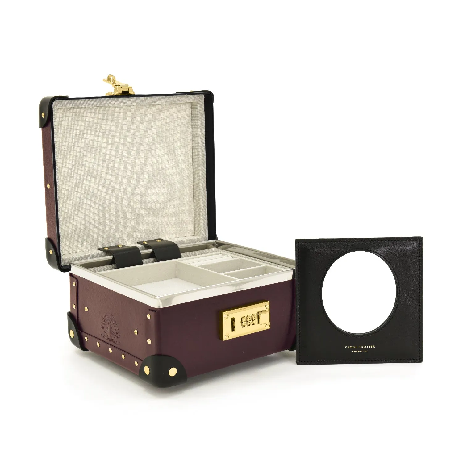 Centenary · Jewellery Case | Oxblood/Black