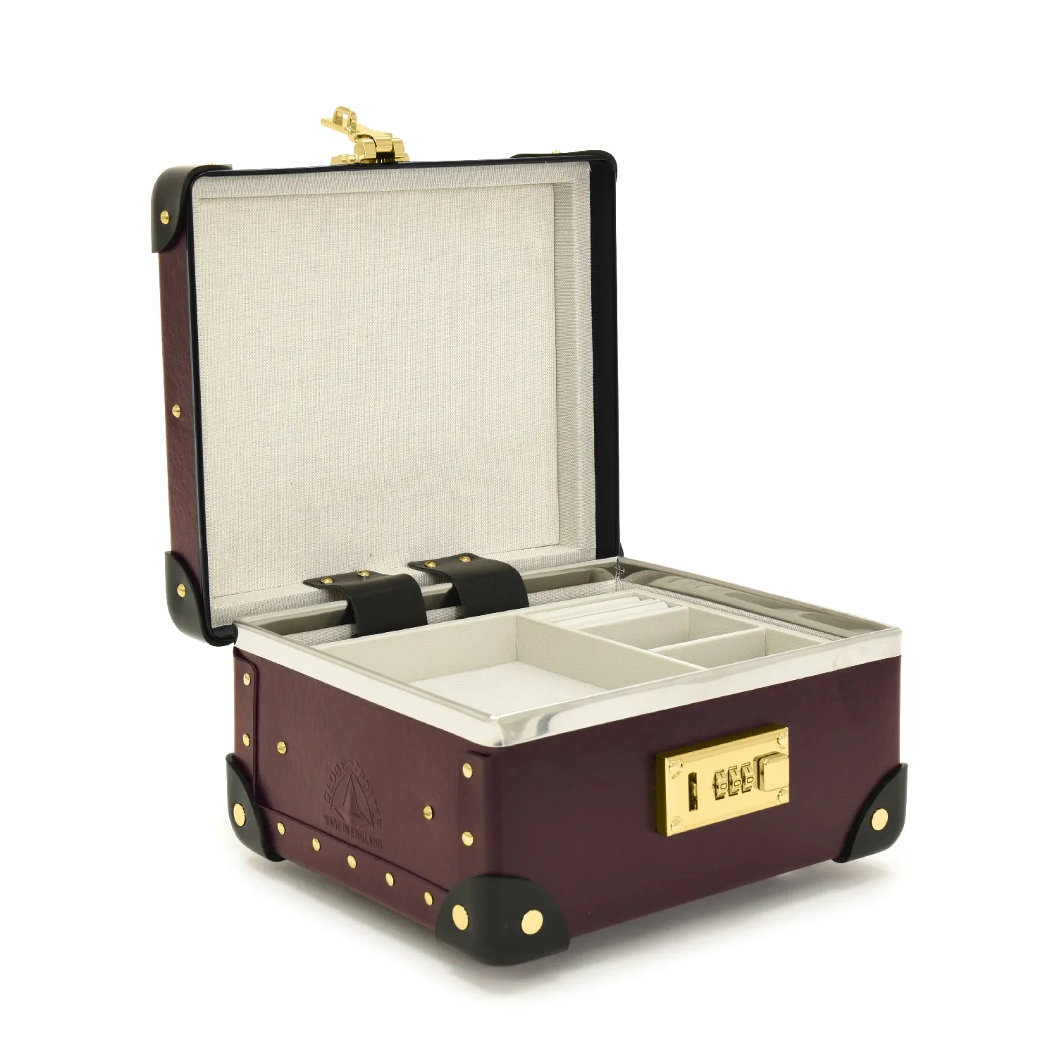 Centenary · Jewellery Case | Oxblood/Black