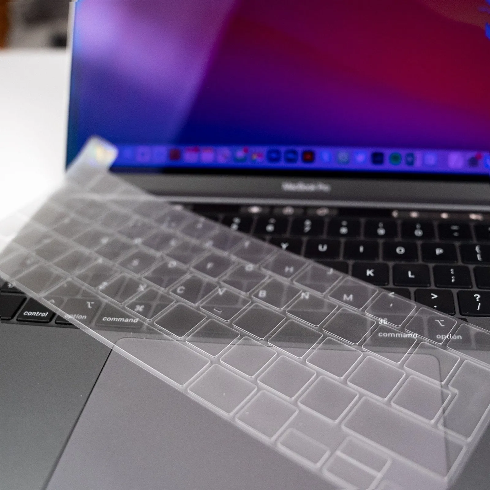 Clear Keyboard Cover - MacBook Pro or M1 2020-2021