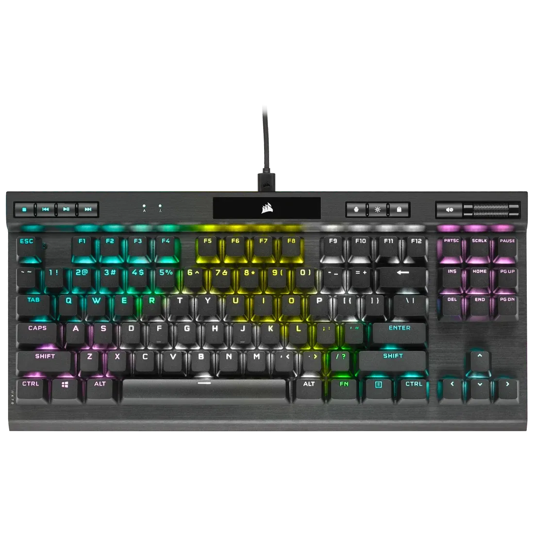 【優惠價】CORSAIR K70 RGB TKL CHAMPION SERIES機械遊戲鍵盤— CHERRY MX SPEED CH-9119014-NA