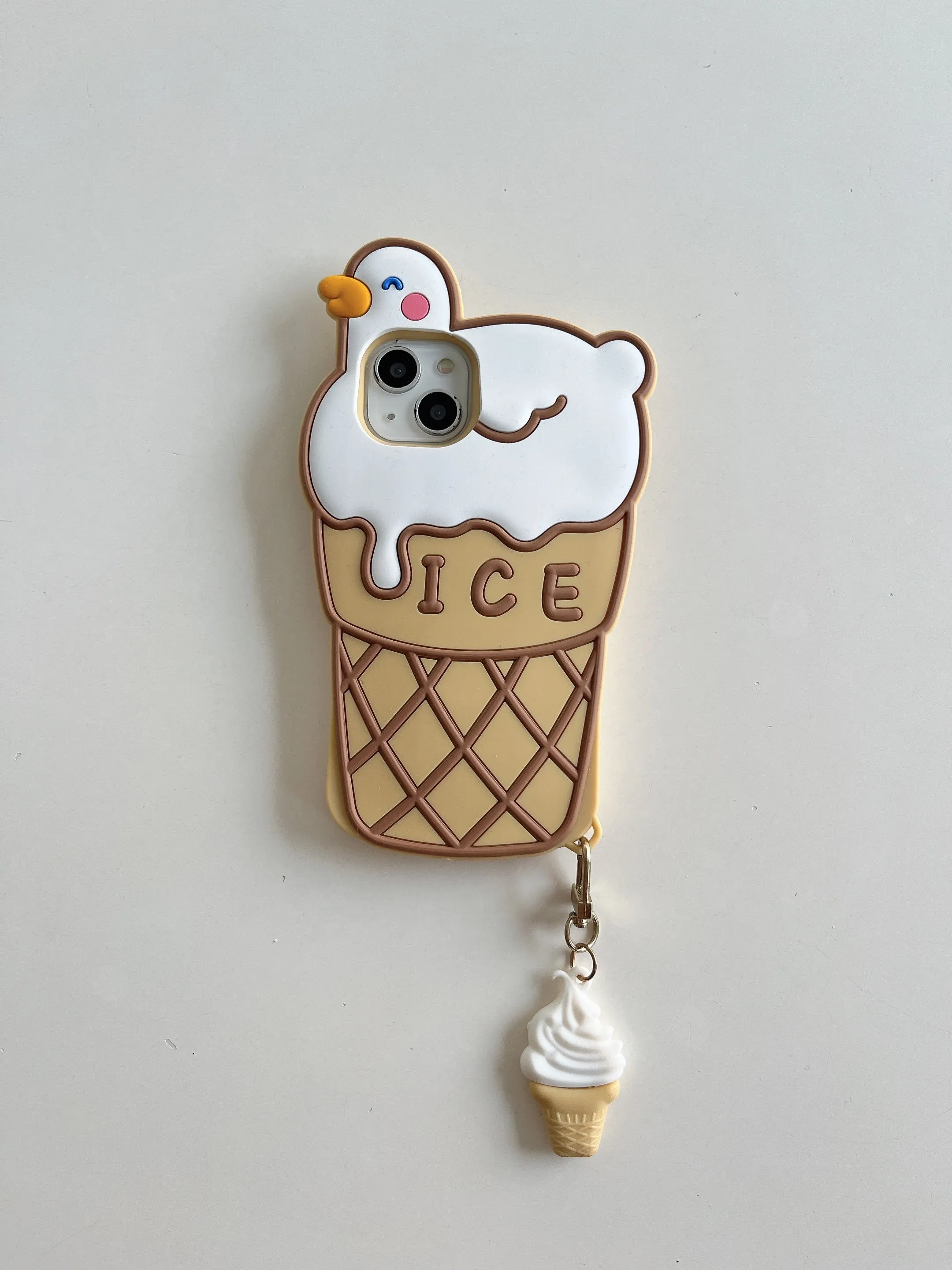 Cute Ice Cream Designer Silicon Case for iPhone