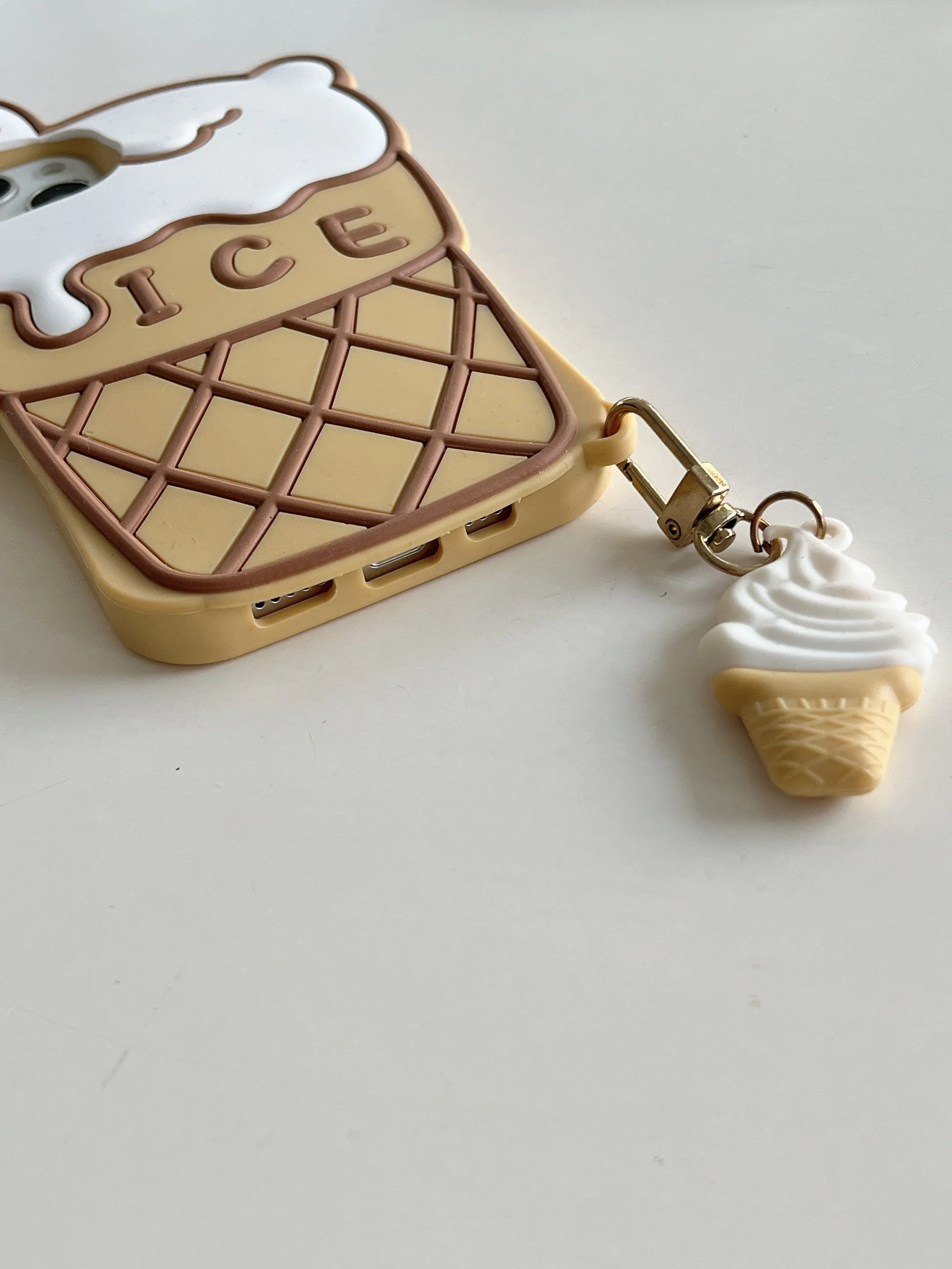 Cute Ice Cream Designer Silicon Case for iPhone