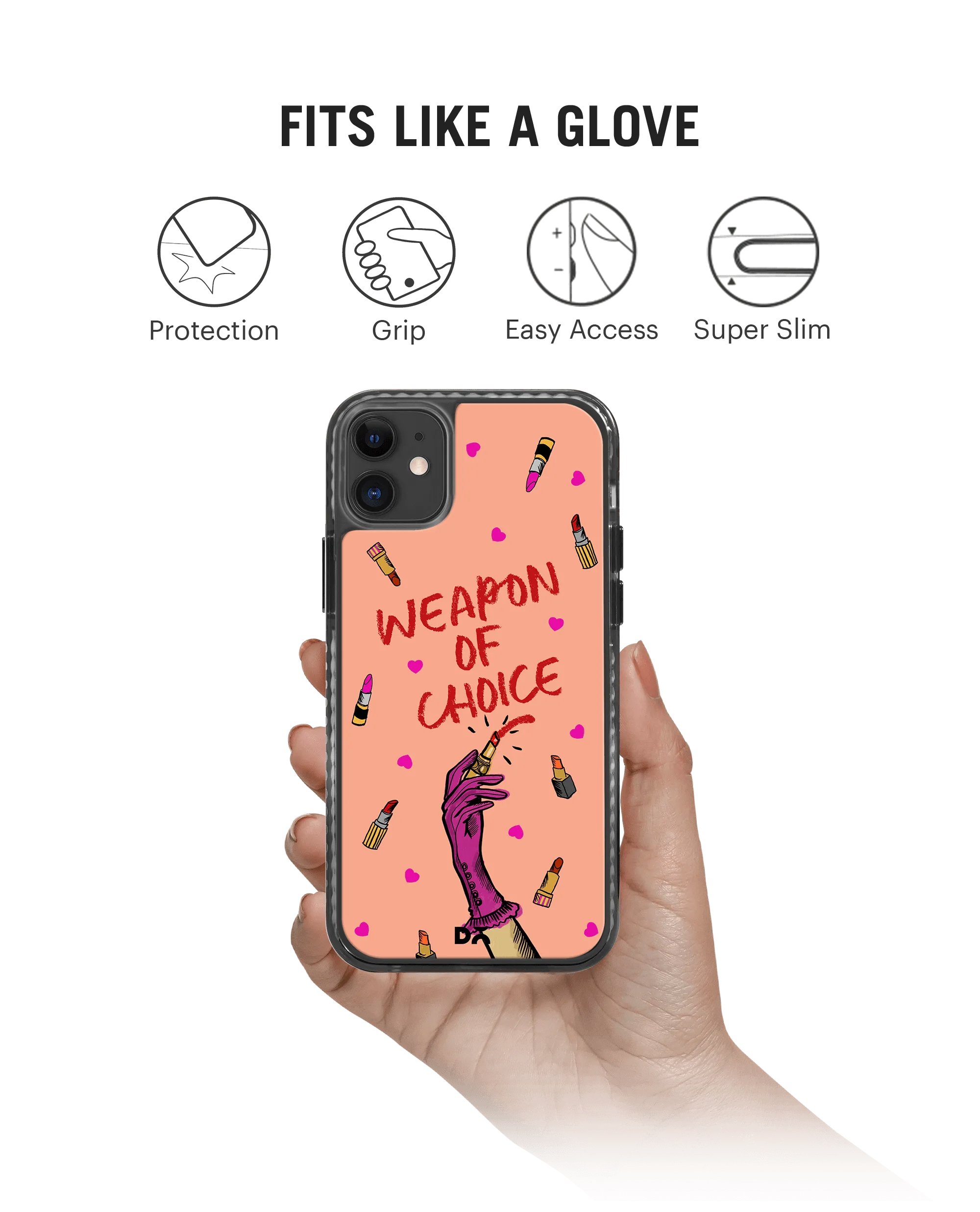 DailyObjects Weapon of Choice Stride 2.0 Case Cover For iPhone 11