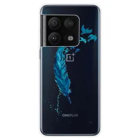 Deco OnePlus 10 Pro case - Blue Feather