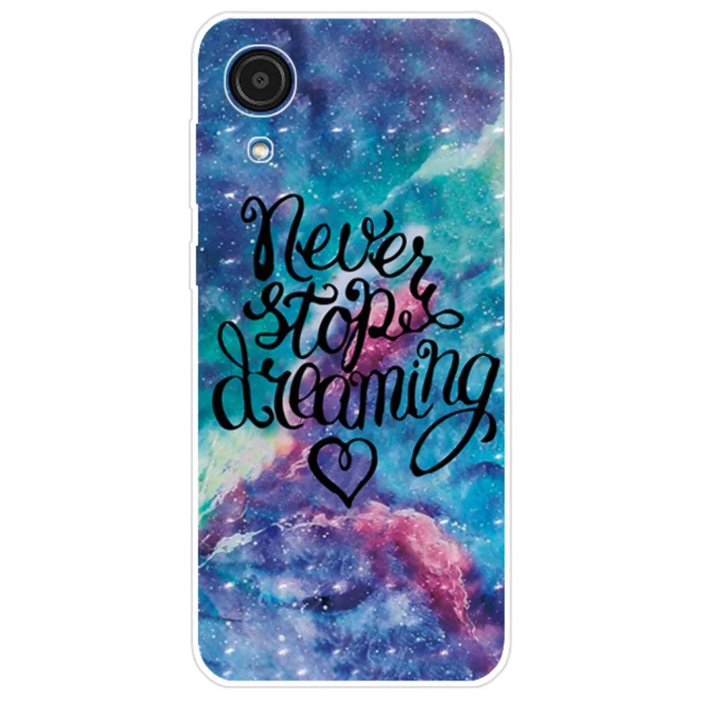 Deco Samsung Galaxy A03 Core case - Never Stop Dreaming