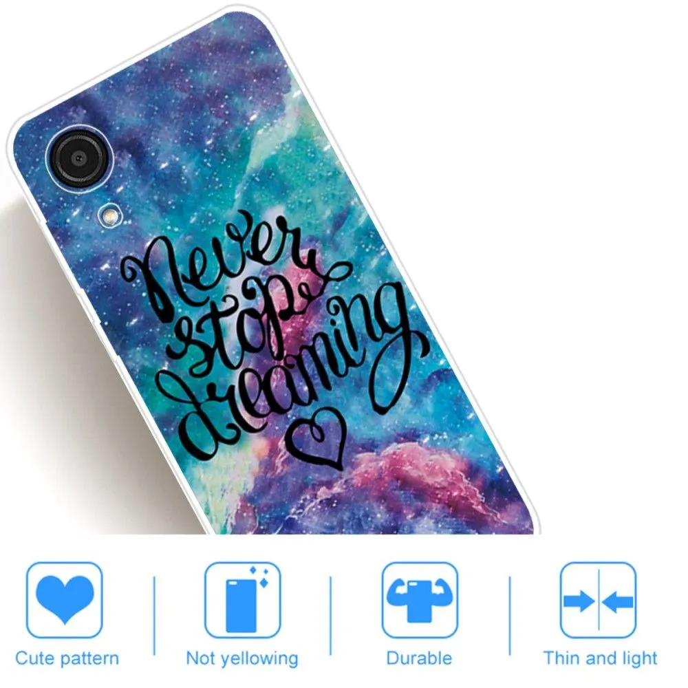 Deco Samsung Galaxy A03 Core case - Never Stop Dreaming