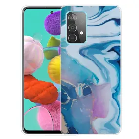 Deco Samsung Galaxy A73 case - Blue Splash