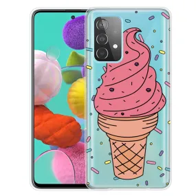 Deco Samsung Galaxy A73 case - Ice Cream