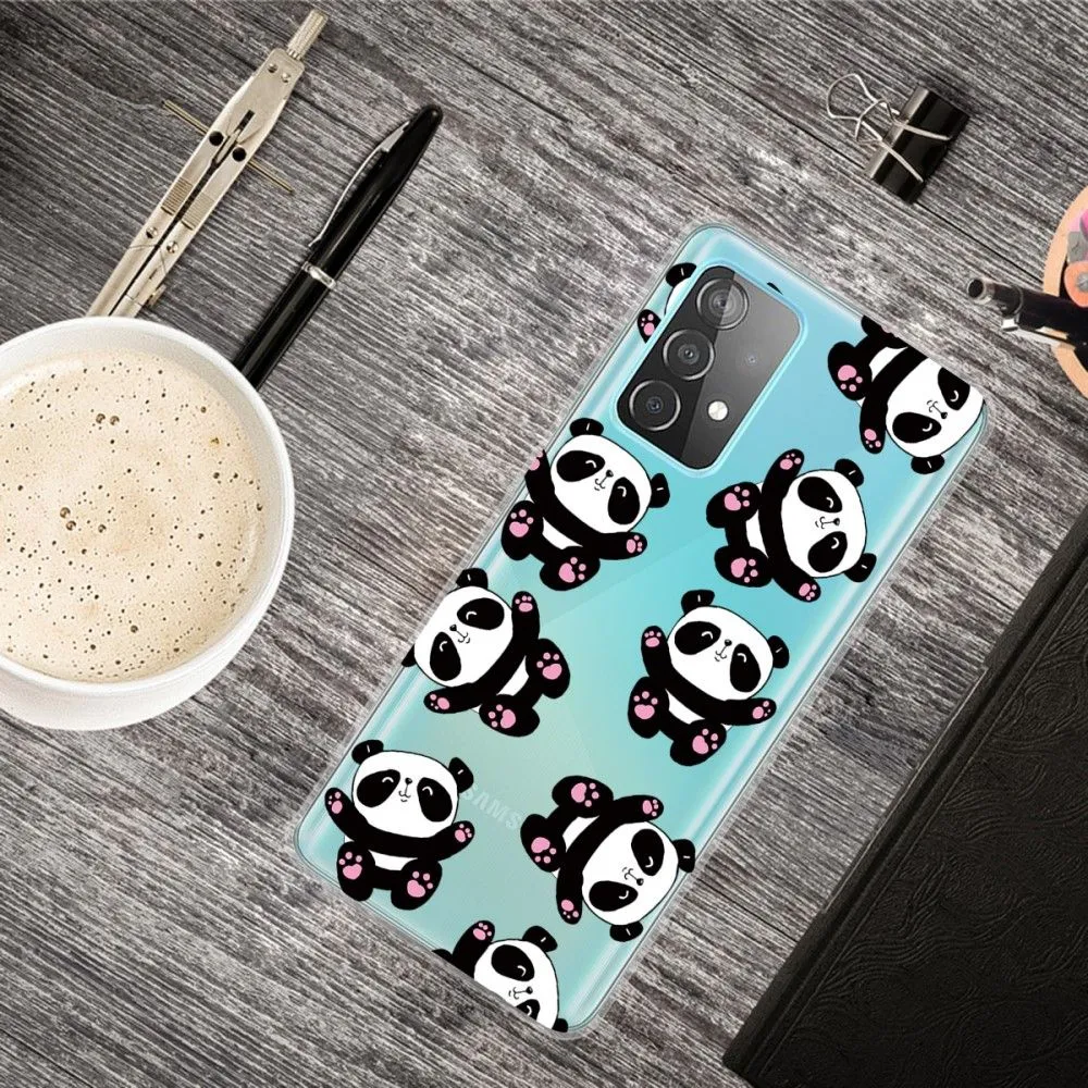 Deco Samsung Galaxy A73 case - Pandas