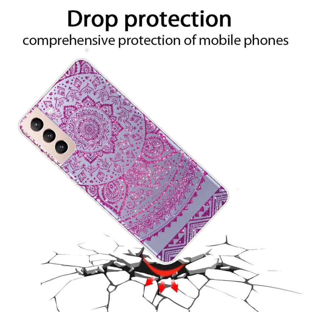 Deco Samsung Galaxy S22 Plus case - Rose Flower Pattern