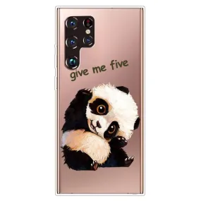 Deco Samsung Galaxy S22 Ultra case - Panda