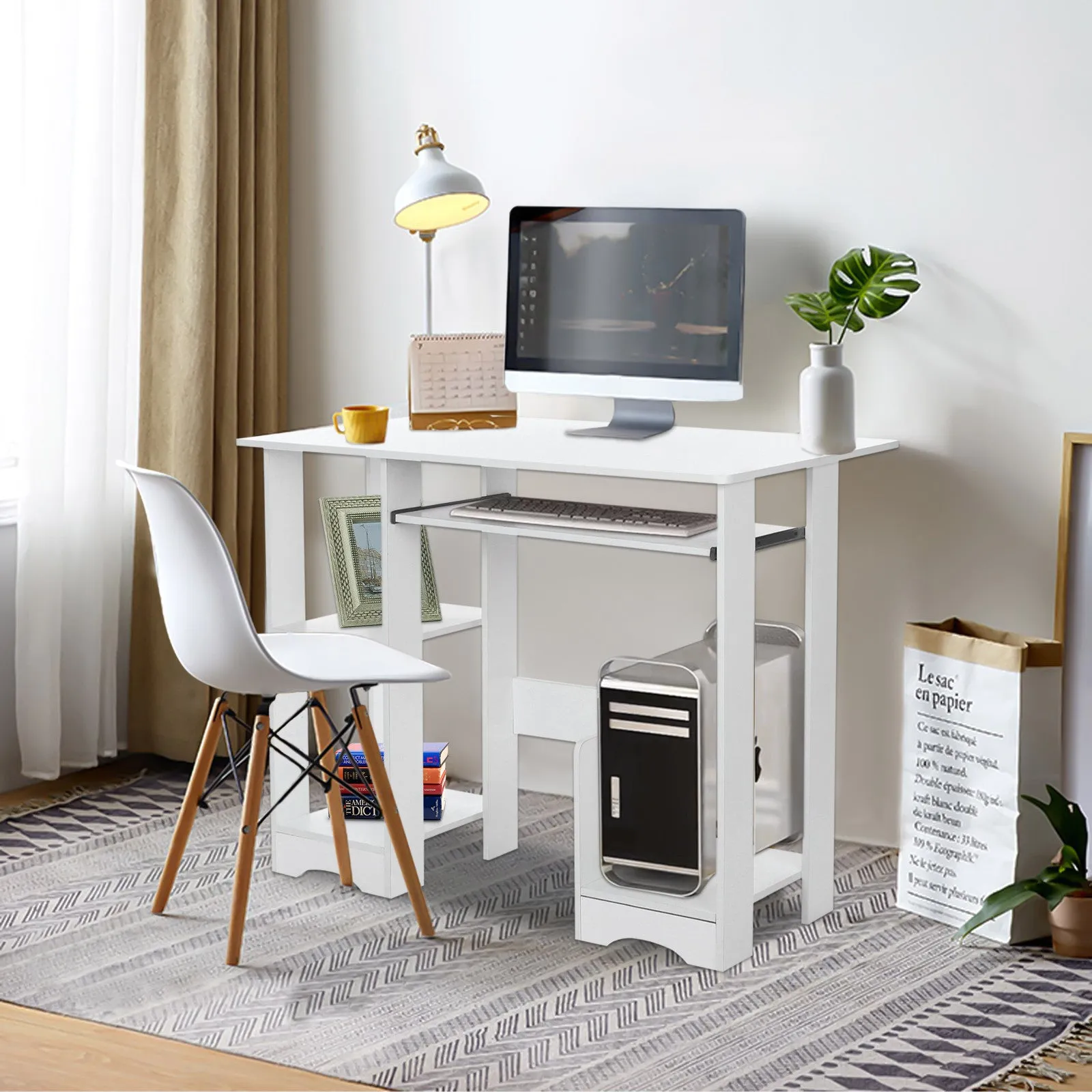 Desktop Home Computer Modern Minimalist Creative Writing Desk