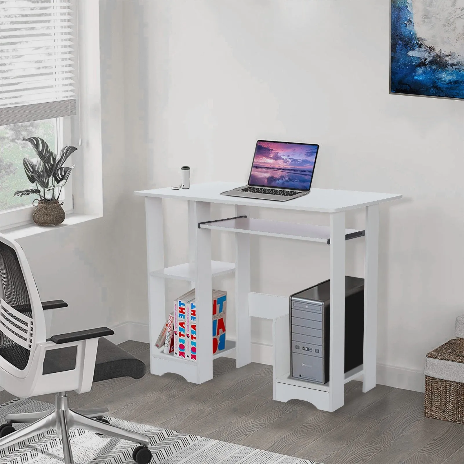 Desktop Home Computer Modern Minimalist Creative Writing Desk