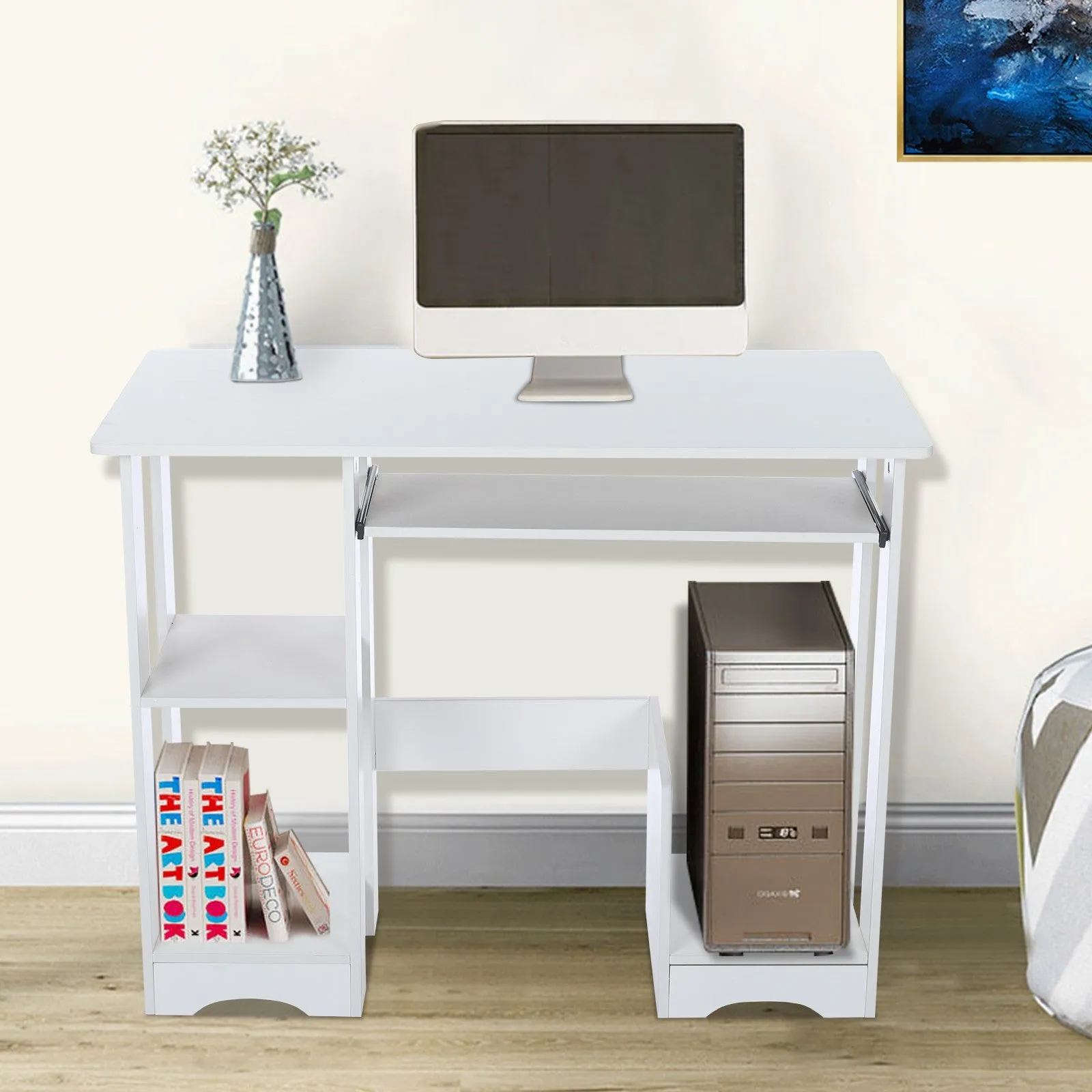 Desktop Home Computer Modern Minimalist Creative Writing Desk