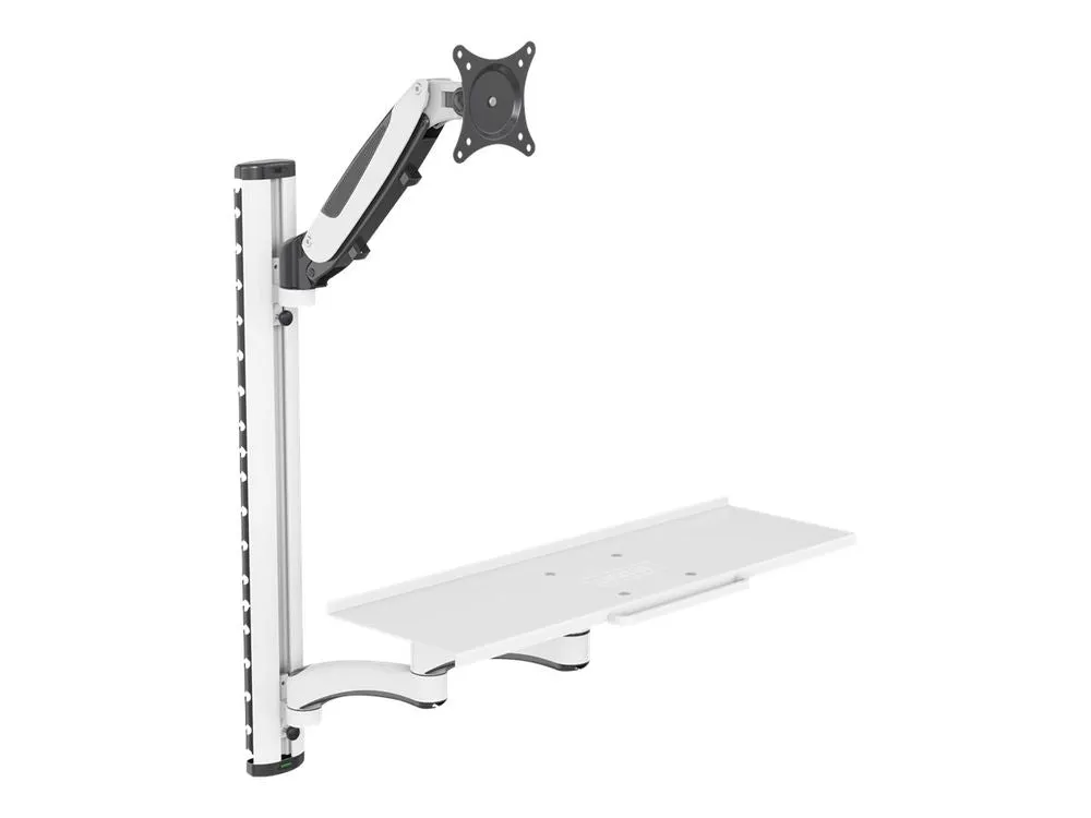 Digitus Da-90451 Mounting Kit - For Monitor / Keyboard - Black, White