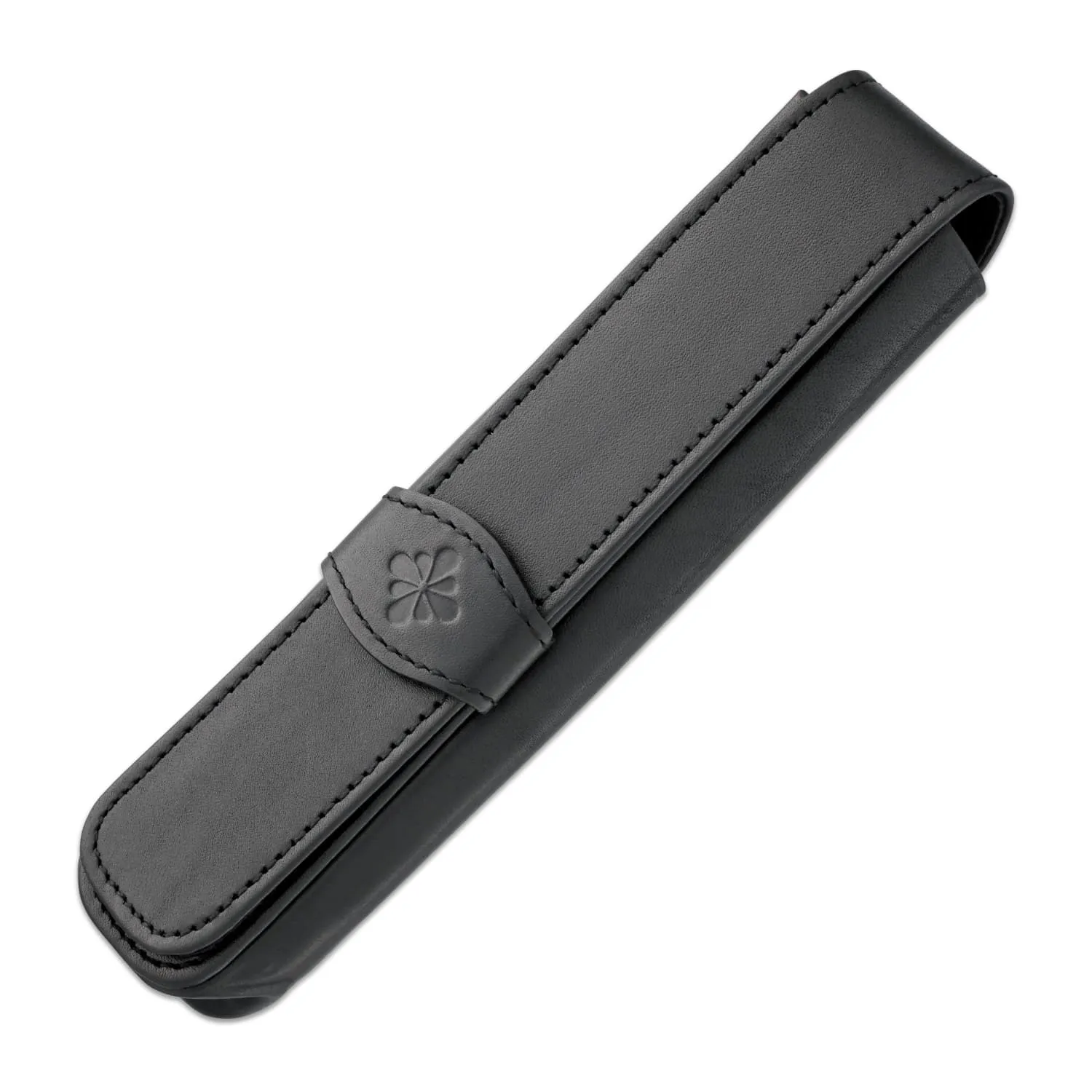 Diplomat Single Pen Case Fine Leather in Black