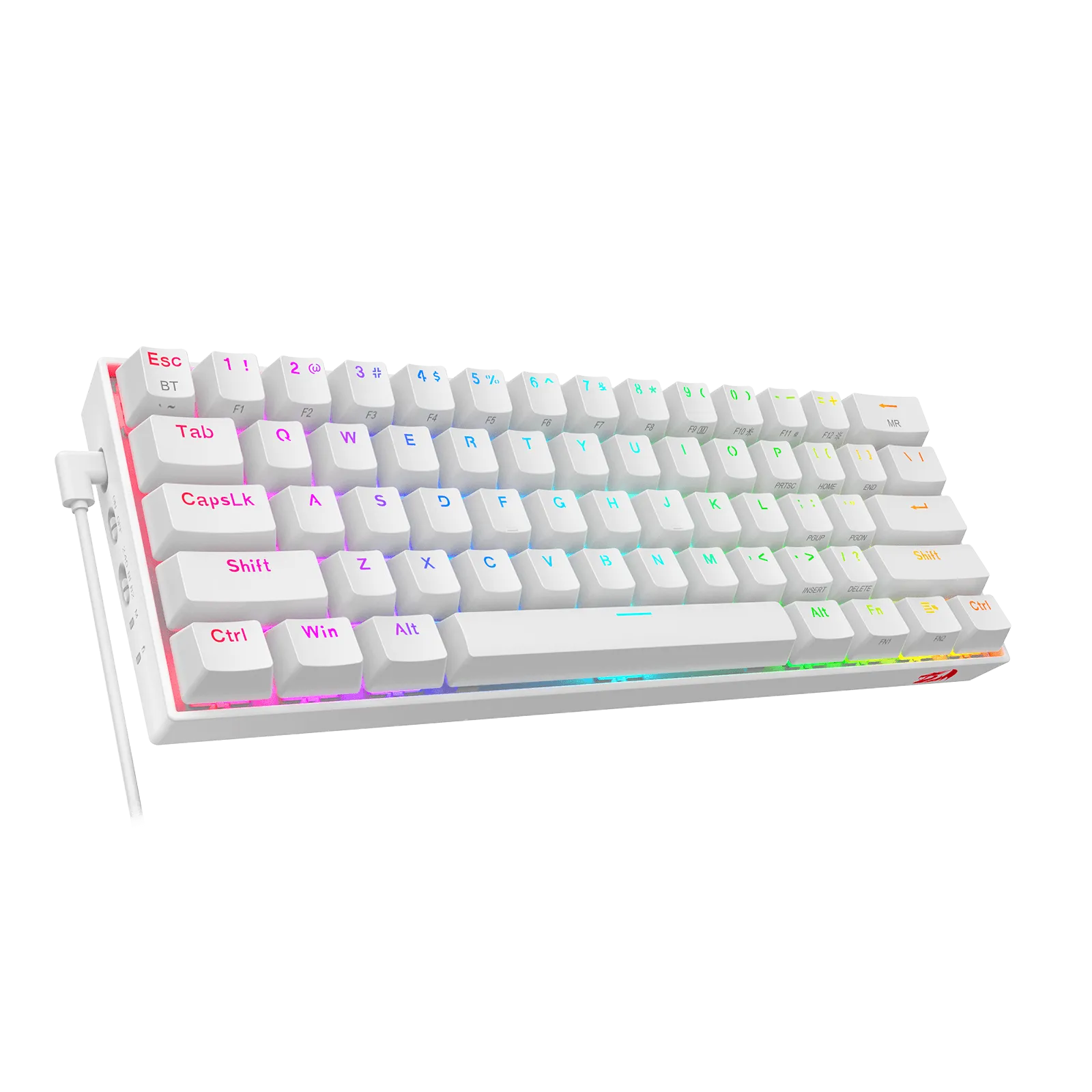 DRACONIC PRO K530 WHITE (Quiet-Red Switches)