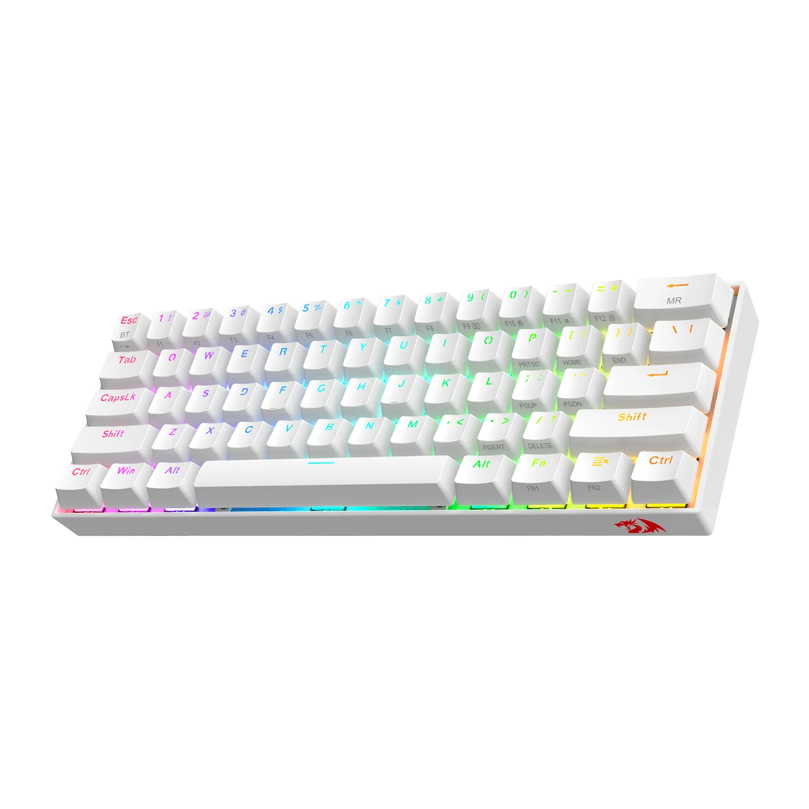 DRACONIC PRO K530 WHITE (Quiet-Red Switches)