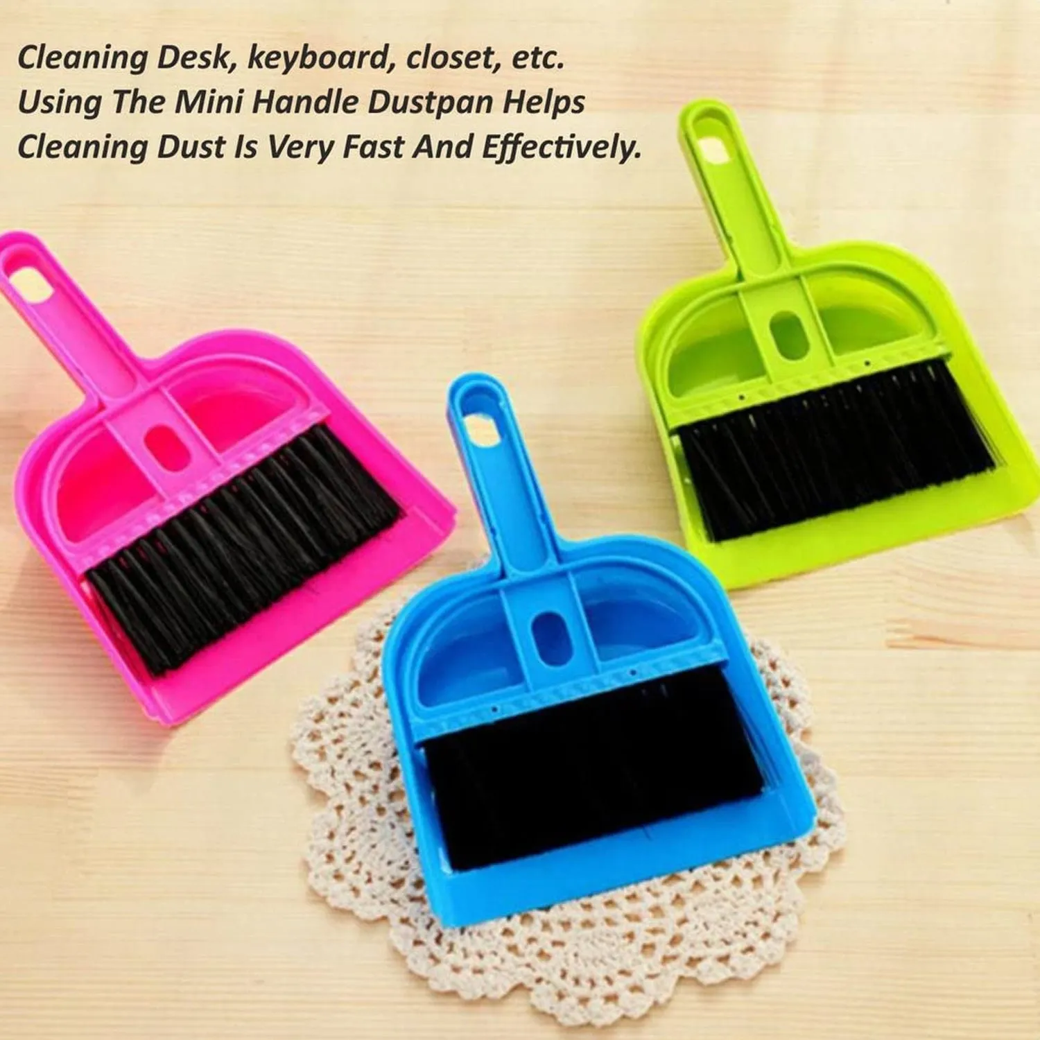 Dustpan Supdi with Brush Broom Set for Multipurpose Cleaning Big Size