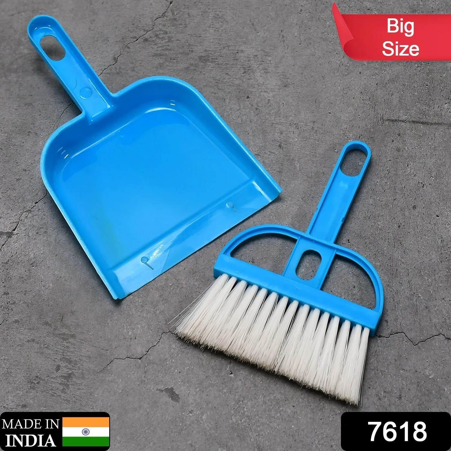 Dustpan Supdi with Brush Broom Set for Multipurpose Cleaning Big Size