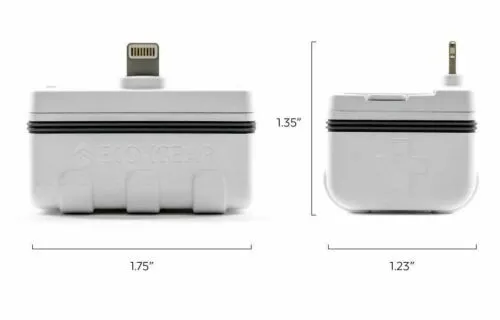 ECOXGEAR EcoBoost Micro-USB Cell Phone/Android Charger w/10-Year Battery 2-Pack