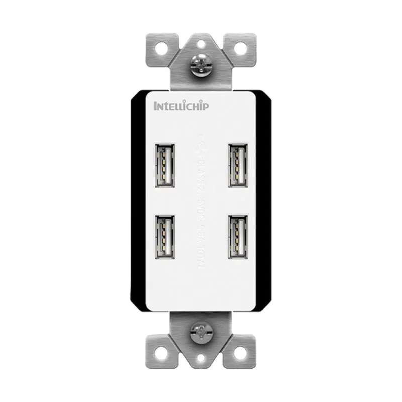 Enerlites 62000-4USB5.8 4-Port 5.8Amp USB Charger