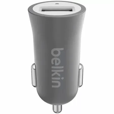 F8M730btGRY MIXIT Metallic Car Charger (Gray)