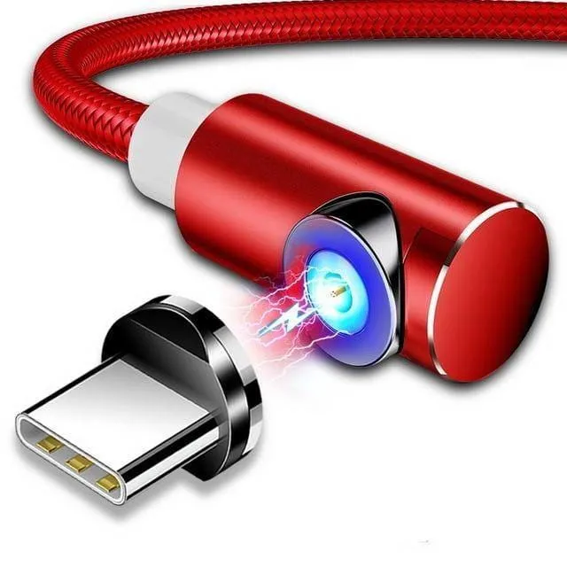 Fast Magnetic Charging Cable for Micro USB - Type C - iPhone