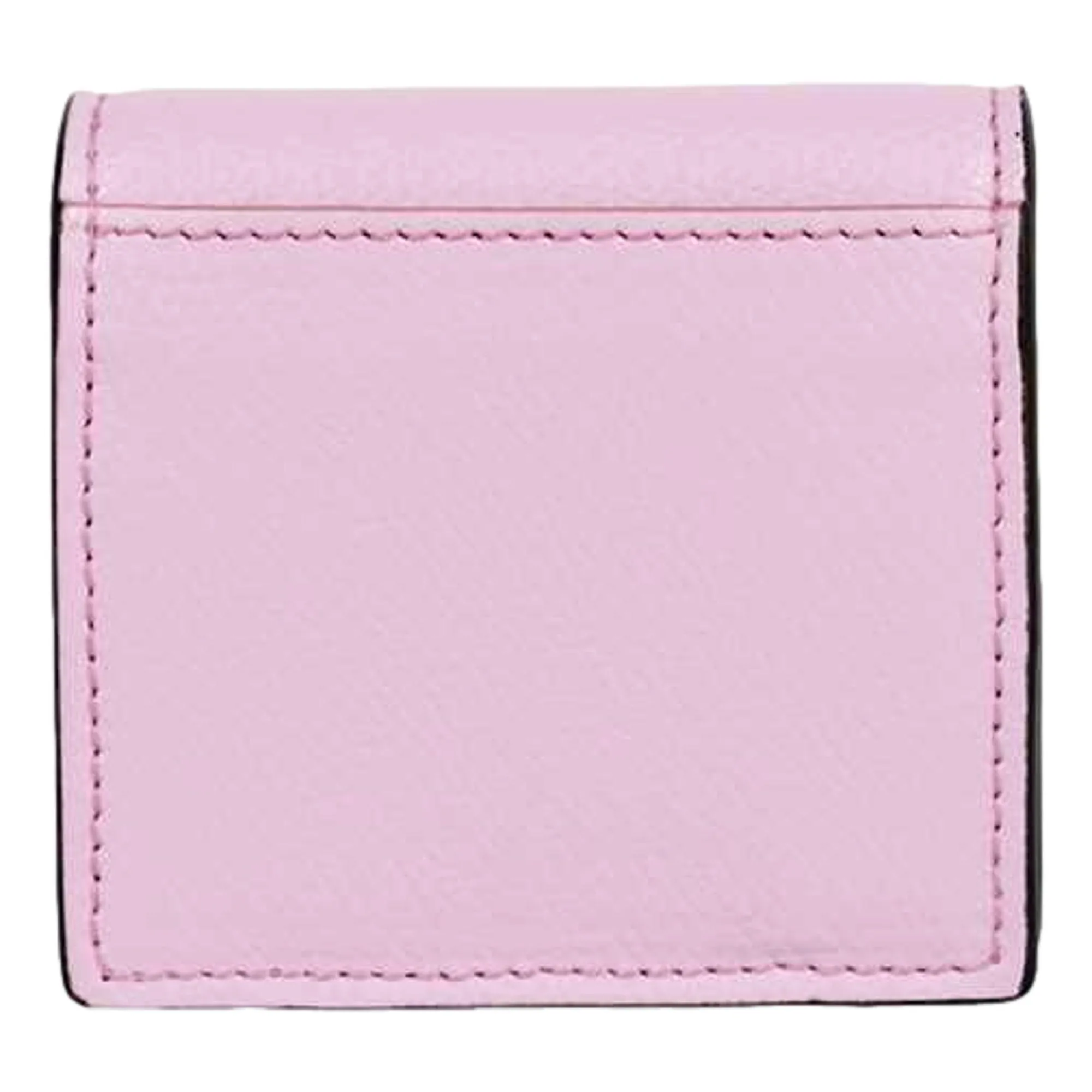 Fendi Calf Leather F logo Lavanda Pink Leather Coin