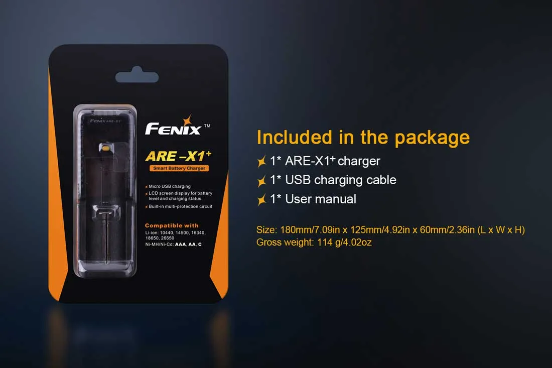 Fenix ARE-X1  Smart USB Battery Charger