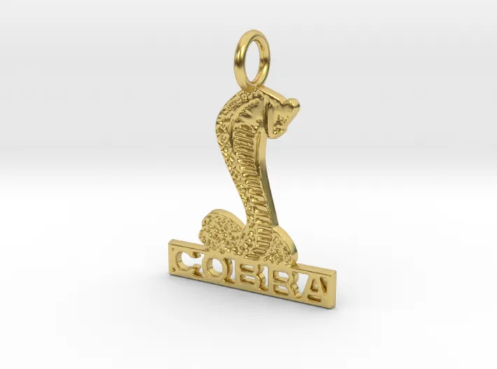 Ford Cobra Mustang Pendant Charm Gift