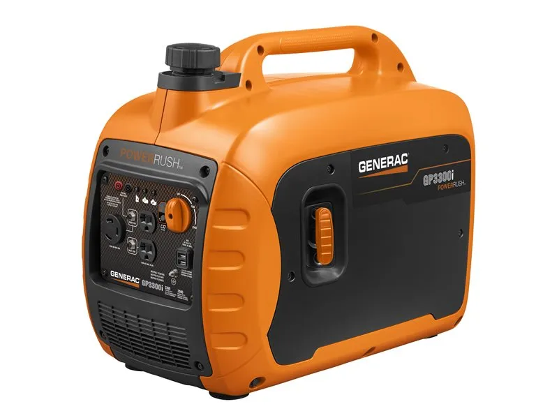 Generac Portable Inverter Generator GP3300i | With COsense | 50ST