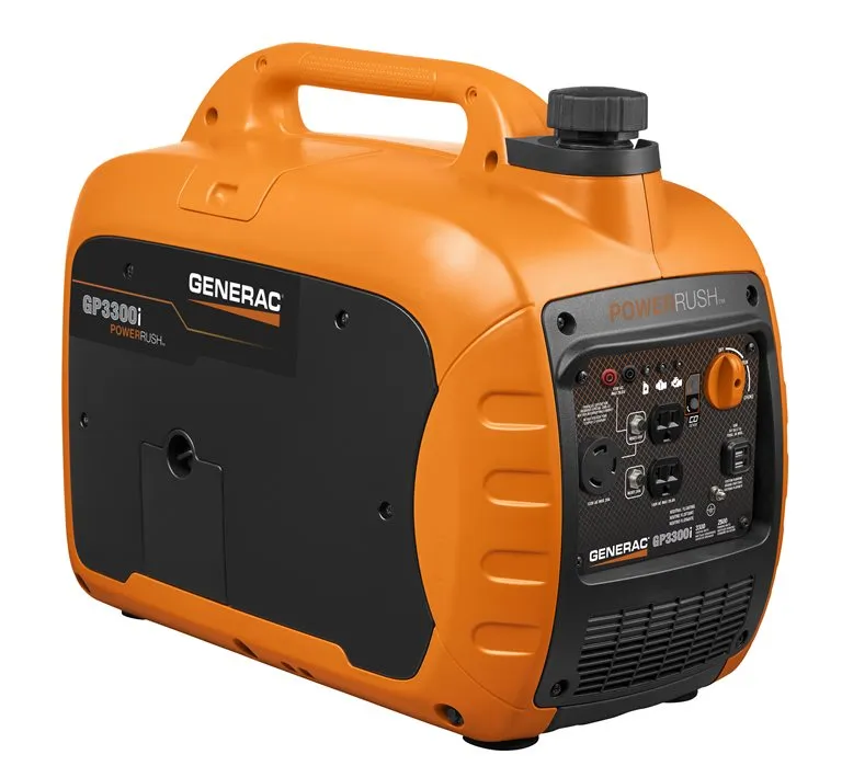 Generac Portable Inverter Generator GP3300i | With COsense | 50ST