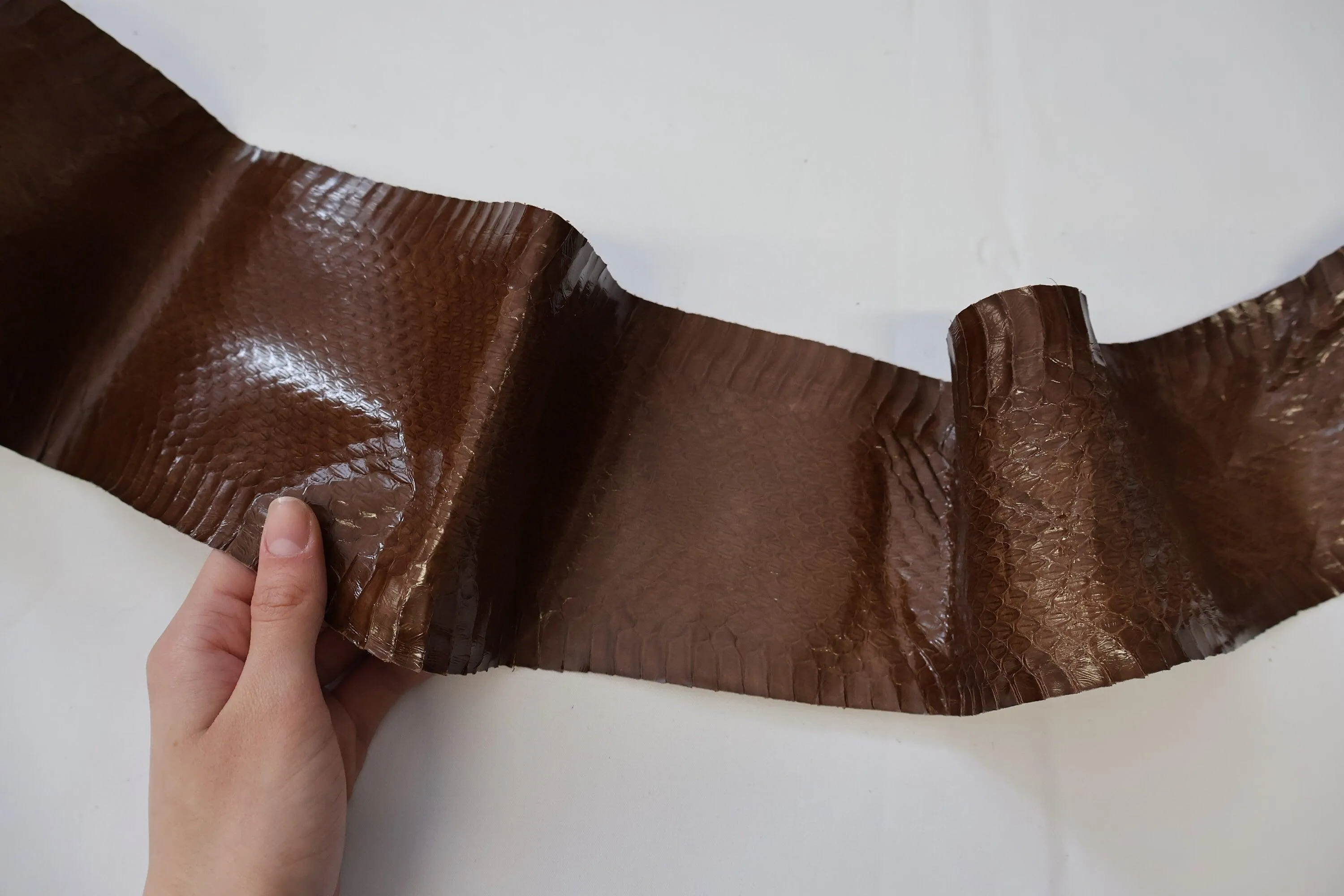 Genuine snakeskins. Real snake leather hide, thin and glossy, thickness 0,3mm(1 oz)