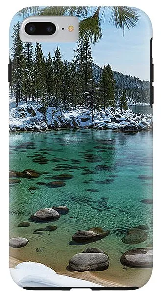 Glistening Cove By Brad Scott - Phone Case