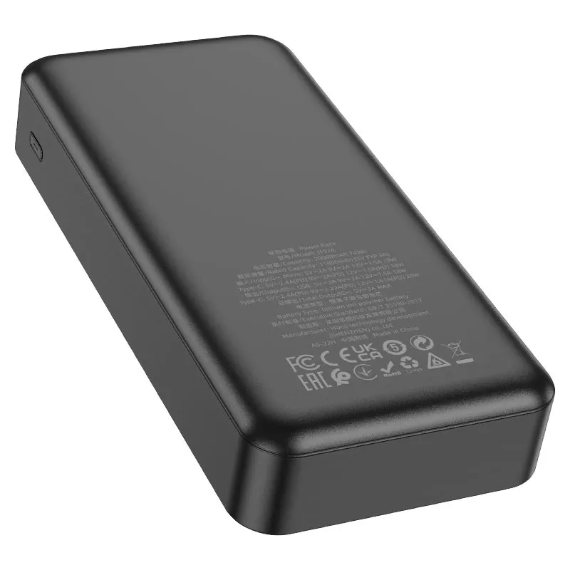 HOCO Power bank “J102A Cool figure” PD20W   QC3.0 20000mAh