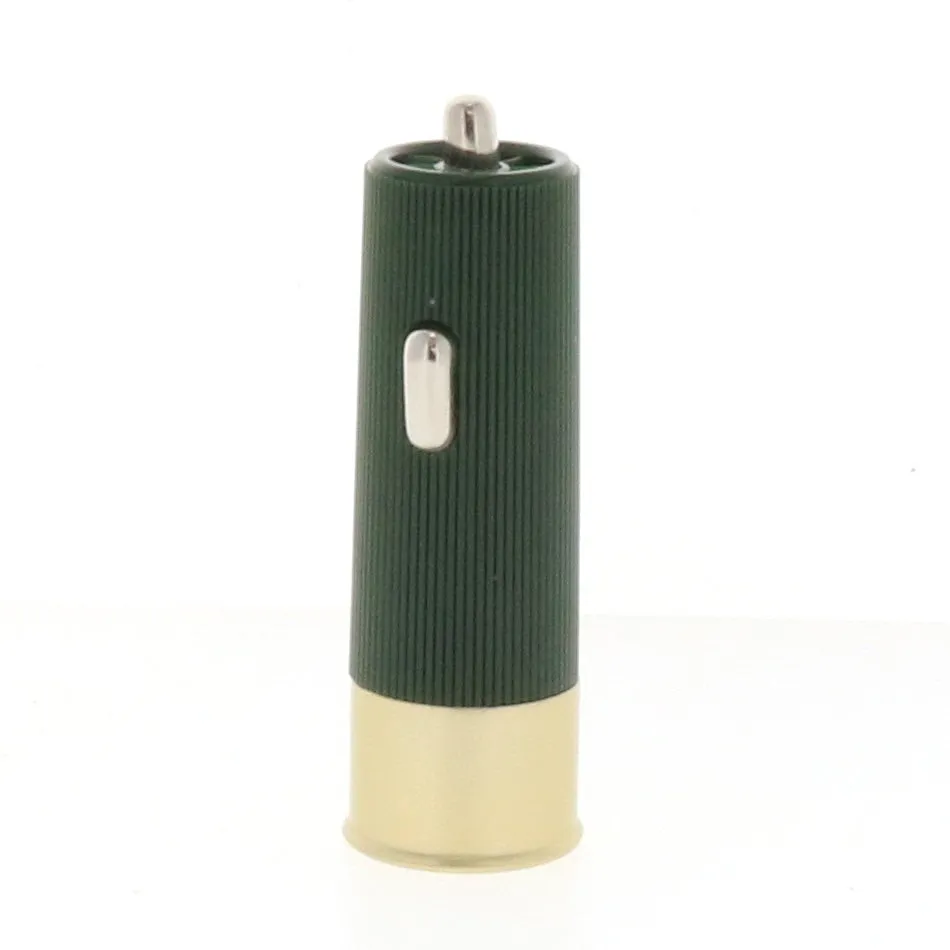 Home Plus Shotgun Shell USB Car Charger Green ~ #9017042