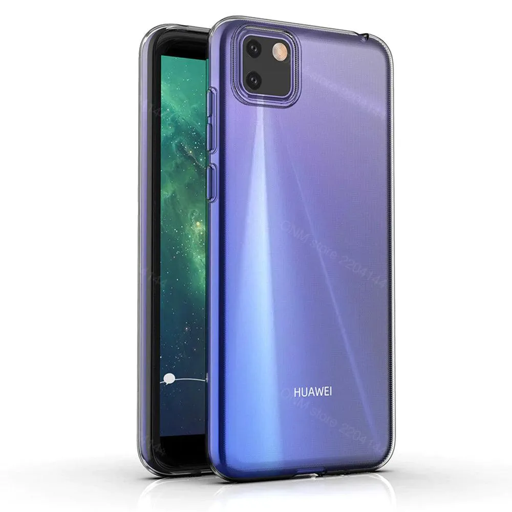 Huawei Y5P (2020) Silicone Gel Ultra Slim Case Clear