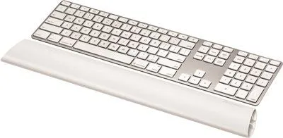 I-Spire Series Keyboard Wrist Rocker Wrist Rest 2 9/16" X 18 1/4" White