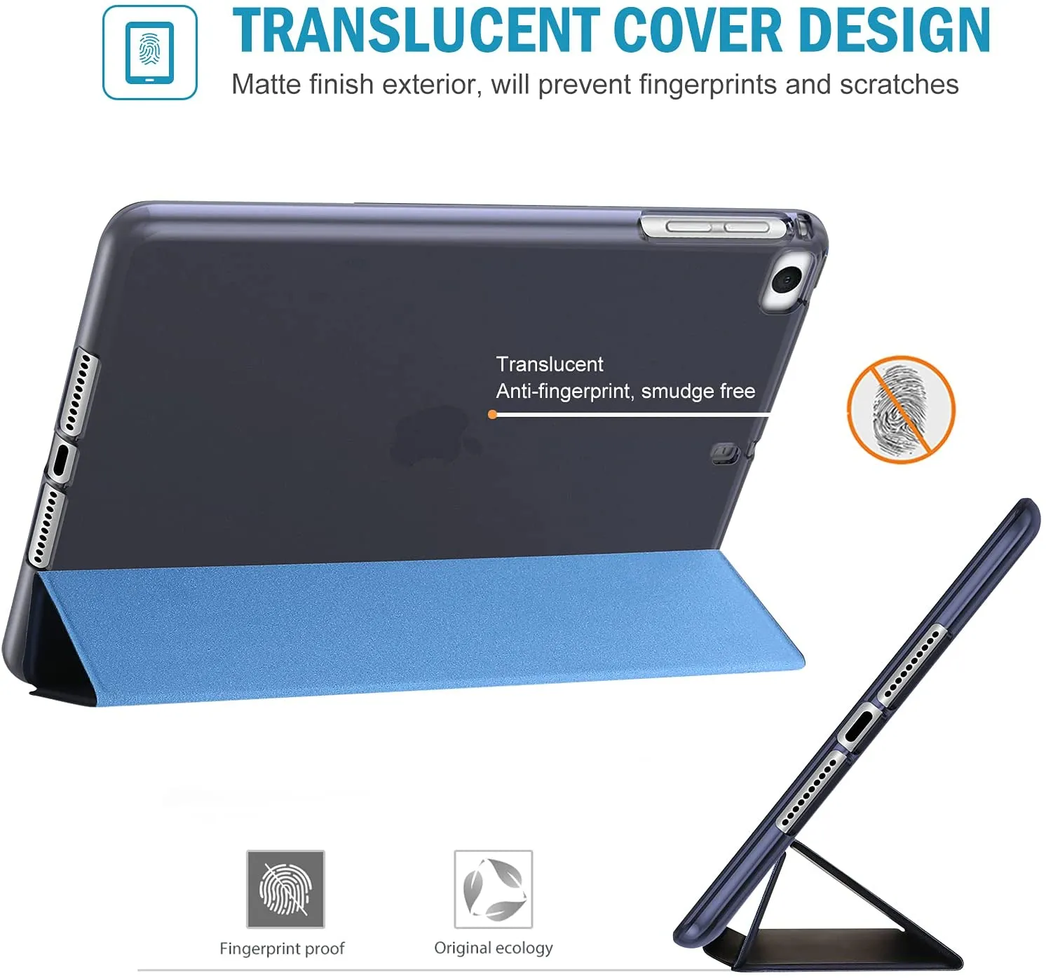 iPad Mini 1st Gen/ 2nd Gen/ 3rd Gen/ 4th Gen/ 5th Gen 7.9" Slim Case with Soft TPU Back | ProCase