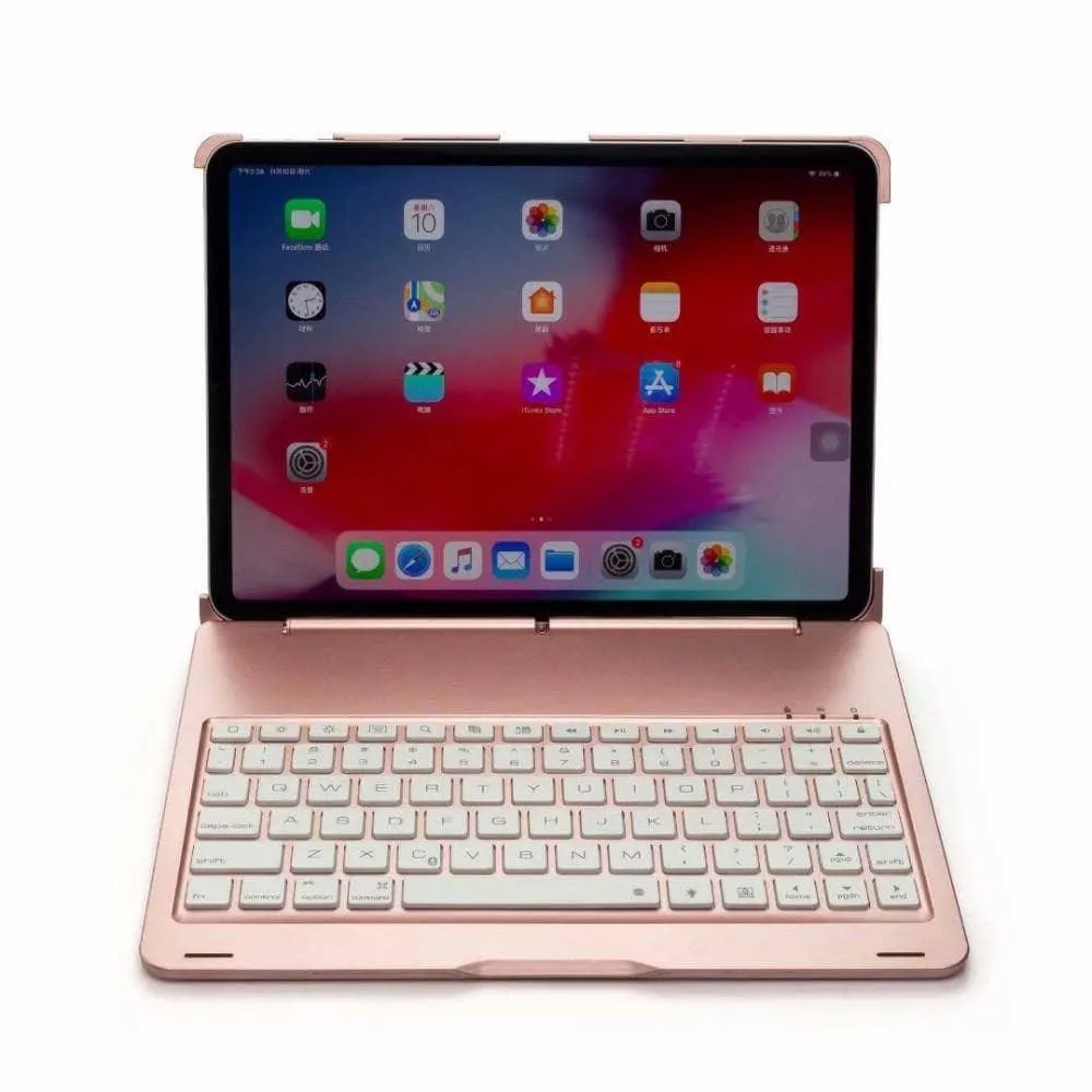 iPad Pro 11 2018 360 Bluetooth Wireless Backlit Keyboard Case A1980