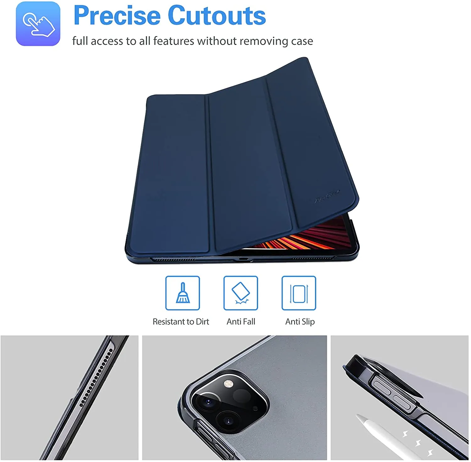 iPad Pro 11" 1st Gen/ 2nd Gen/ 3rd Gen/ 4th Gen Protective Case | ProCase