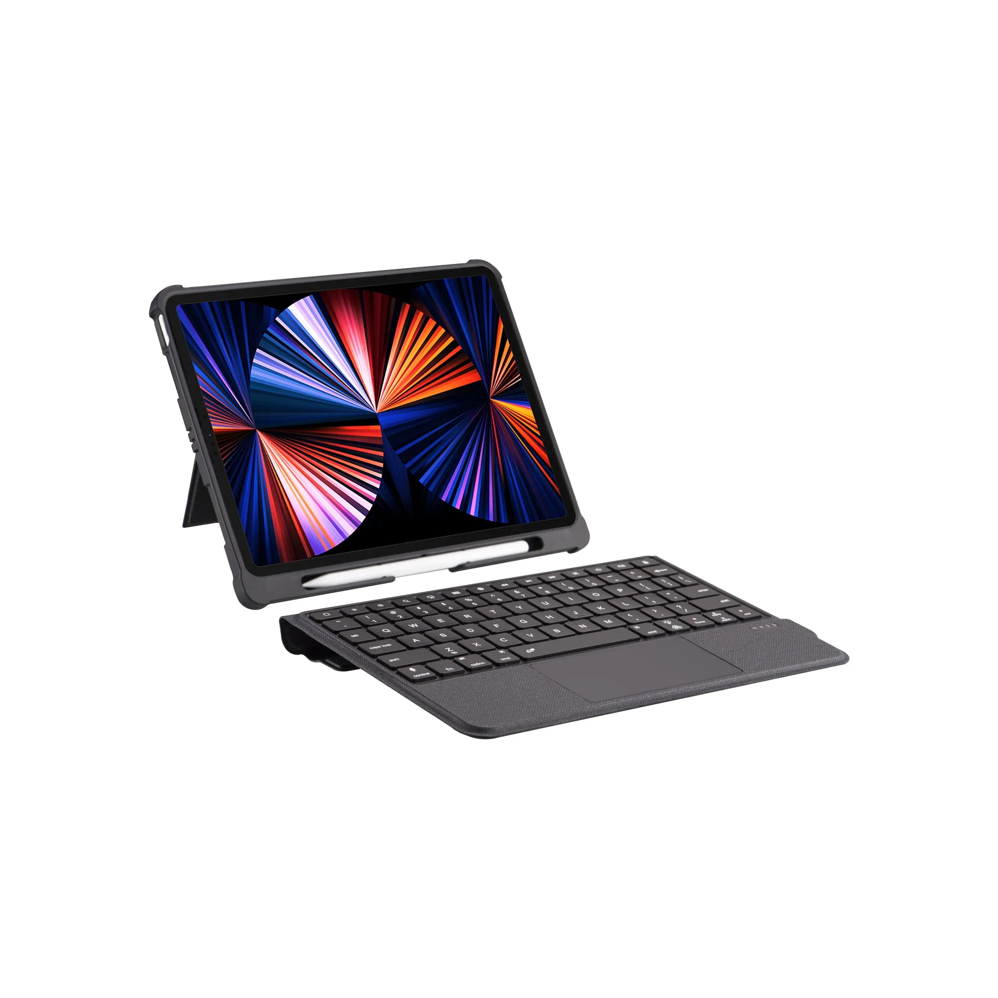 iPad Pro 13 2024 Adjustable stand case keyboard with Trackpad