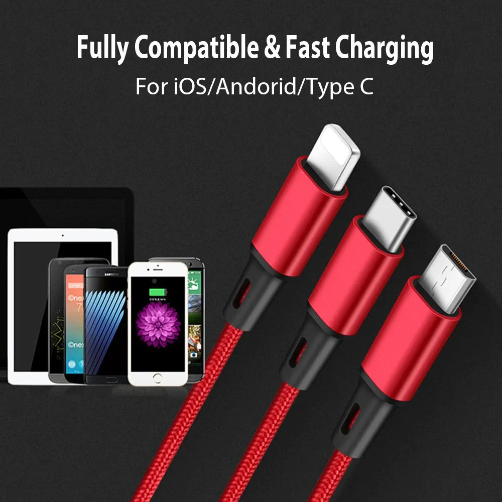 iPhone XS Max XR X 8 7 Charging Charger Micro USB Cable