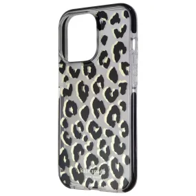 Kate Spade Defensive Hardshell Case for iPhone 13 Pro - City Leopard Black/Clear